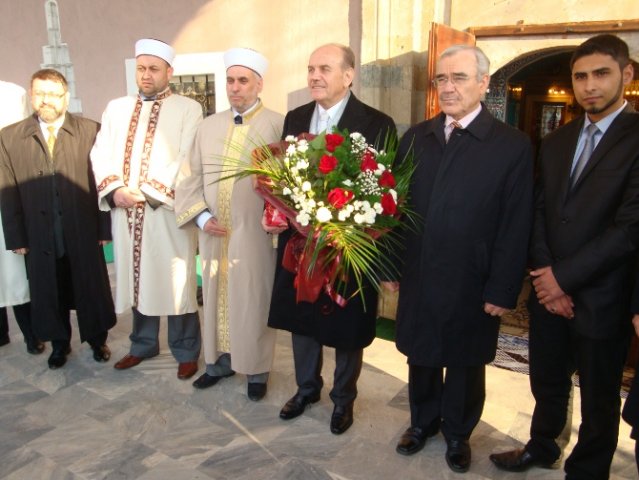 Кмета на Истанбул Кадир Топбаш посети софийската джамия „Баня Баши”